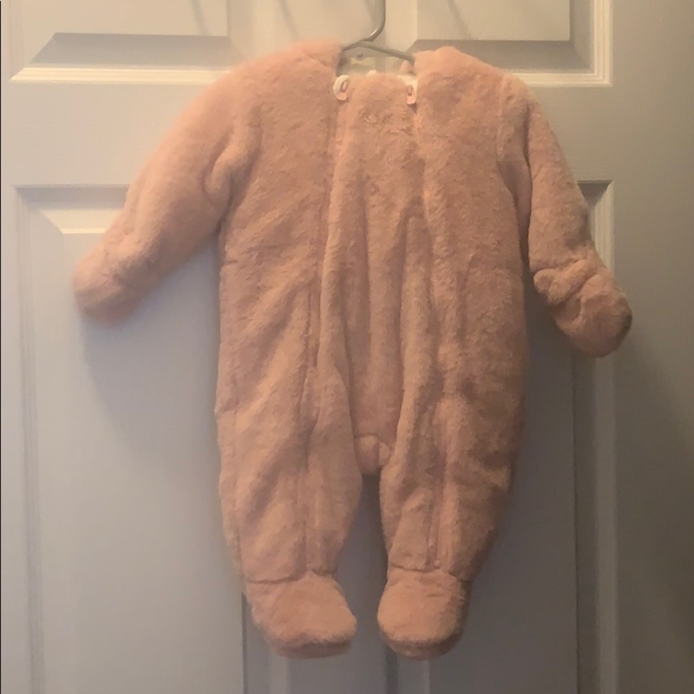 Fur onesie